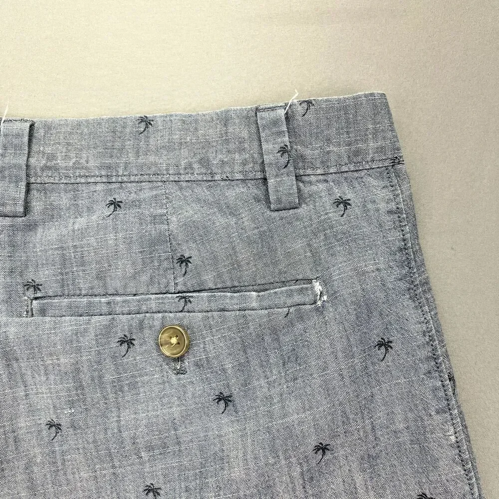 Banana Republic Mens Cotton Hawaiian Slash Pockets‎ Shorts Size 32